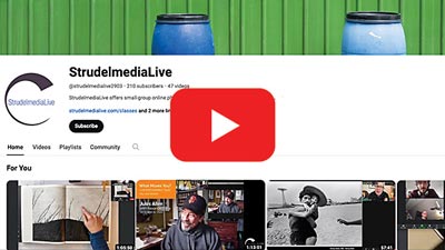 StrudelmediaLive YouTube Channel